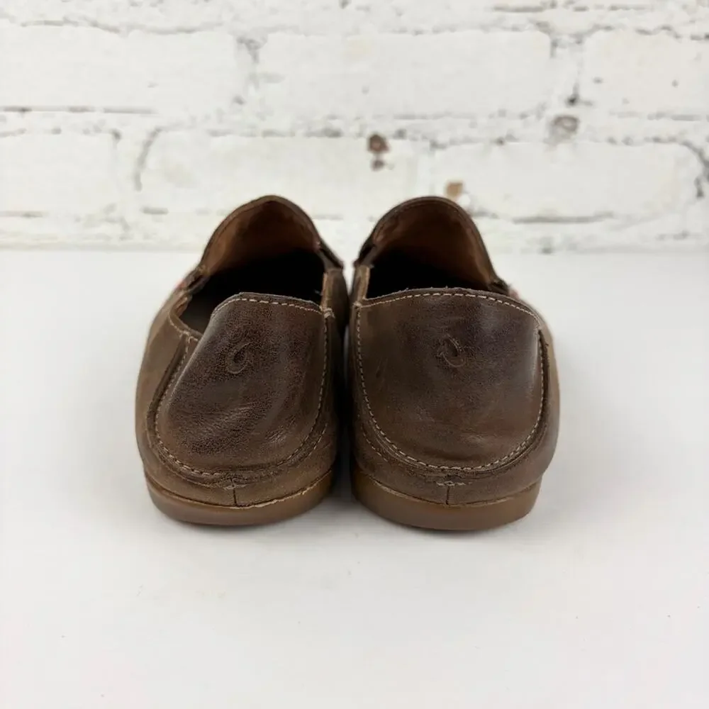 OluKai brown nubuck